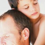 in the room with a father