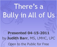 There's a Bully in All of Us