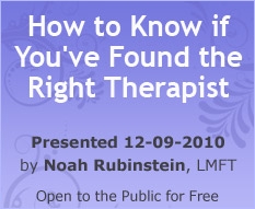 How to Know If You've Found the Right Therapist