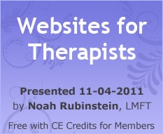 Websites for Therapists: