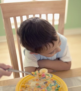 child-refusing-cereal