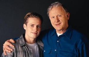 Father and teen son