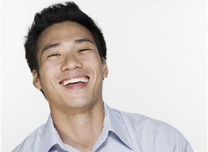 Smiling man