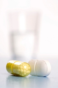 Two sugar pills