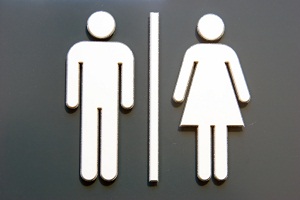 Unisex door symbol