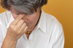 Frustrated woman