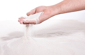 Hand with sand
