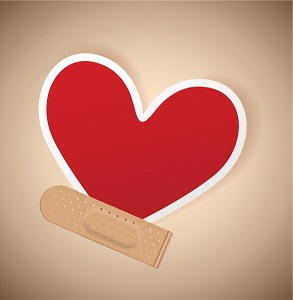 bandage-over-paper-heart