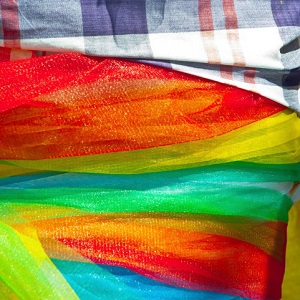 multicolored fabric