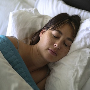 woman sleeping
