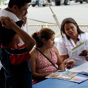 Nurses doing medical checks