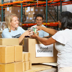 charity volunteers