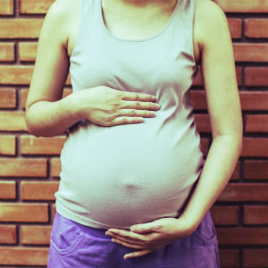 pregnant woman