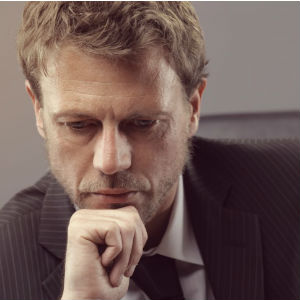 worried businessman