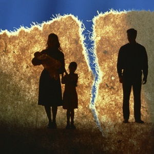 divorcing torn family