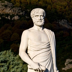 Aristotle statue