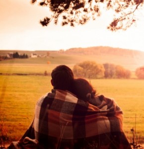 Enjoying the view together