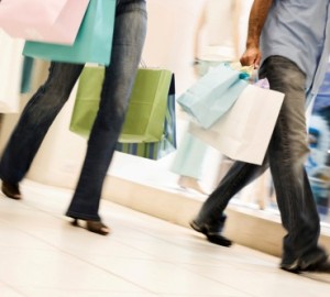 Couple Out Shopping