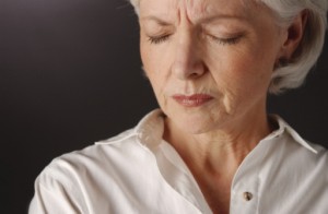 Woman in pain