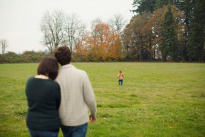 Family of three