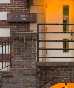 Psychology clinic door