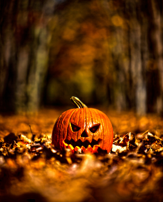 scary Halloween Pumpkin