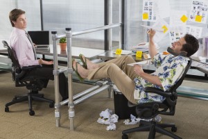 Good and bad behavior in the office