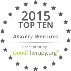 Logo reading 2015 Top Ten Anxiety Websites