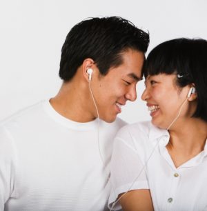 Asian couple ...