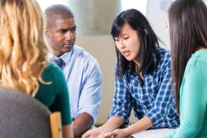 One person speaks about an emotional t...