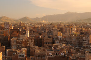 Aerial view of Yemen