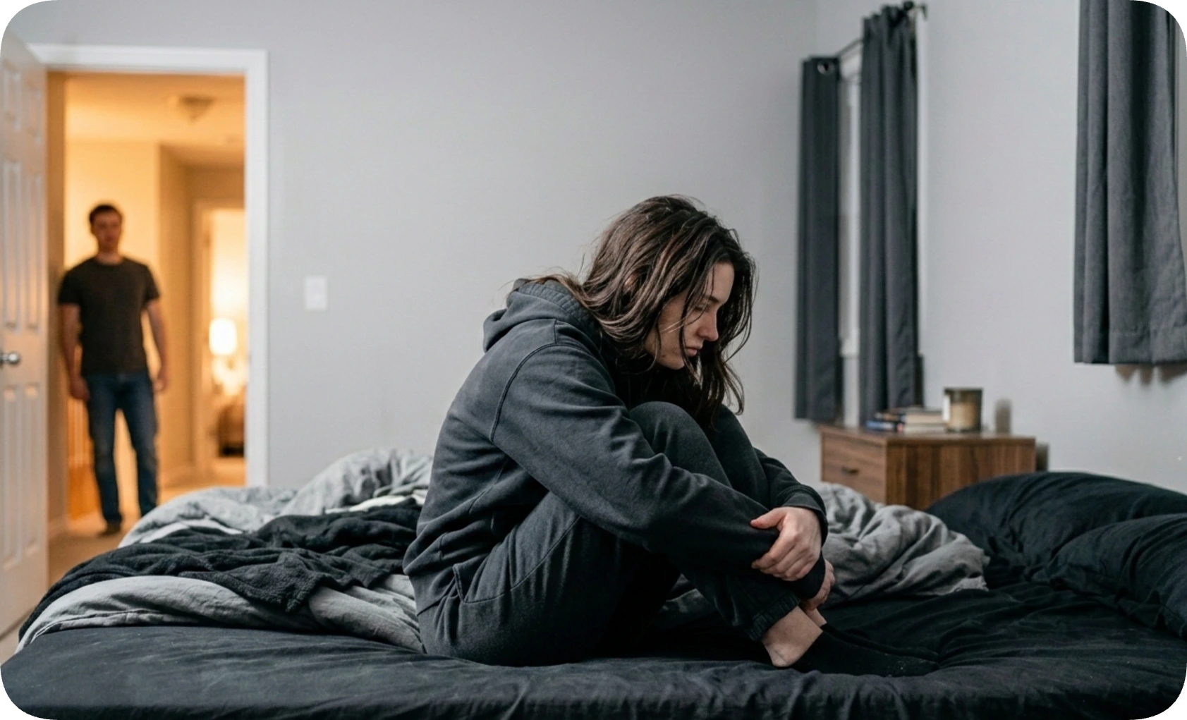 silent struggle emotional unavailability in bedroom