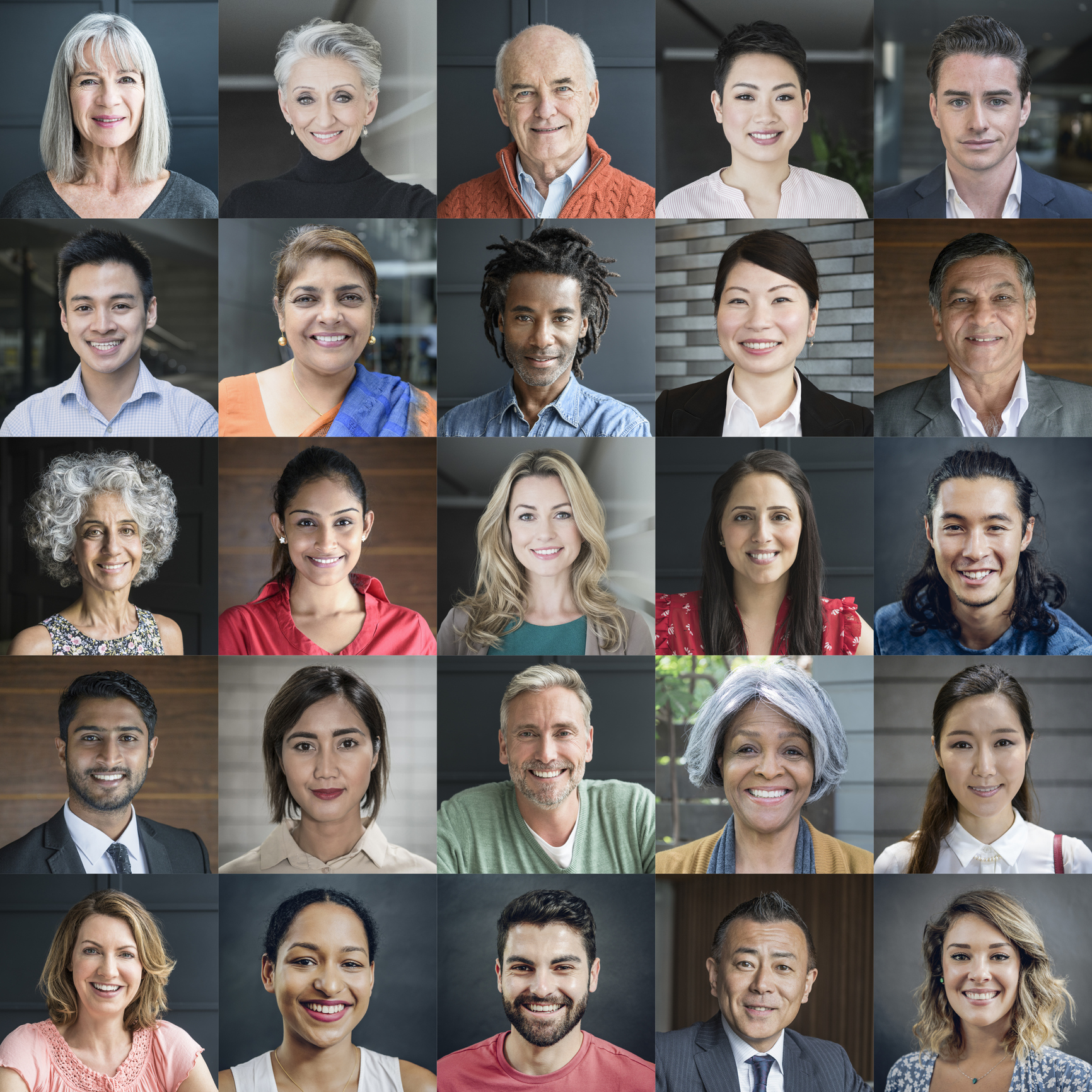 Professional headshots of therapists and counselors.