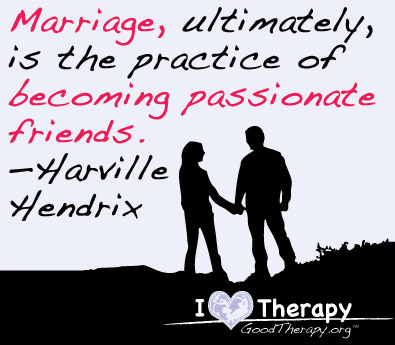 Quote on marriage by Harville Hendrix