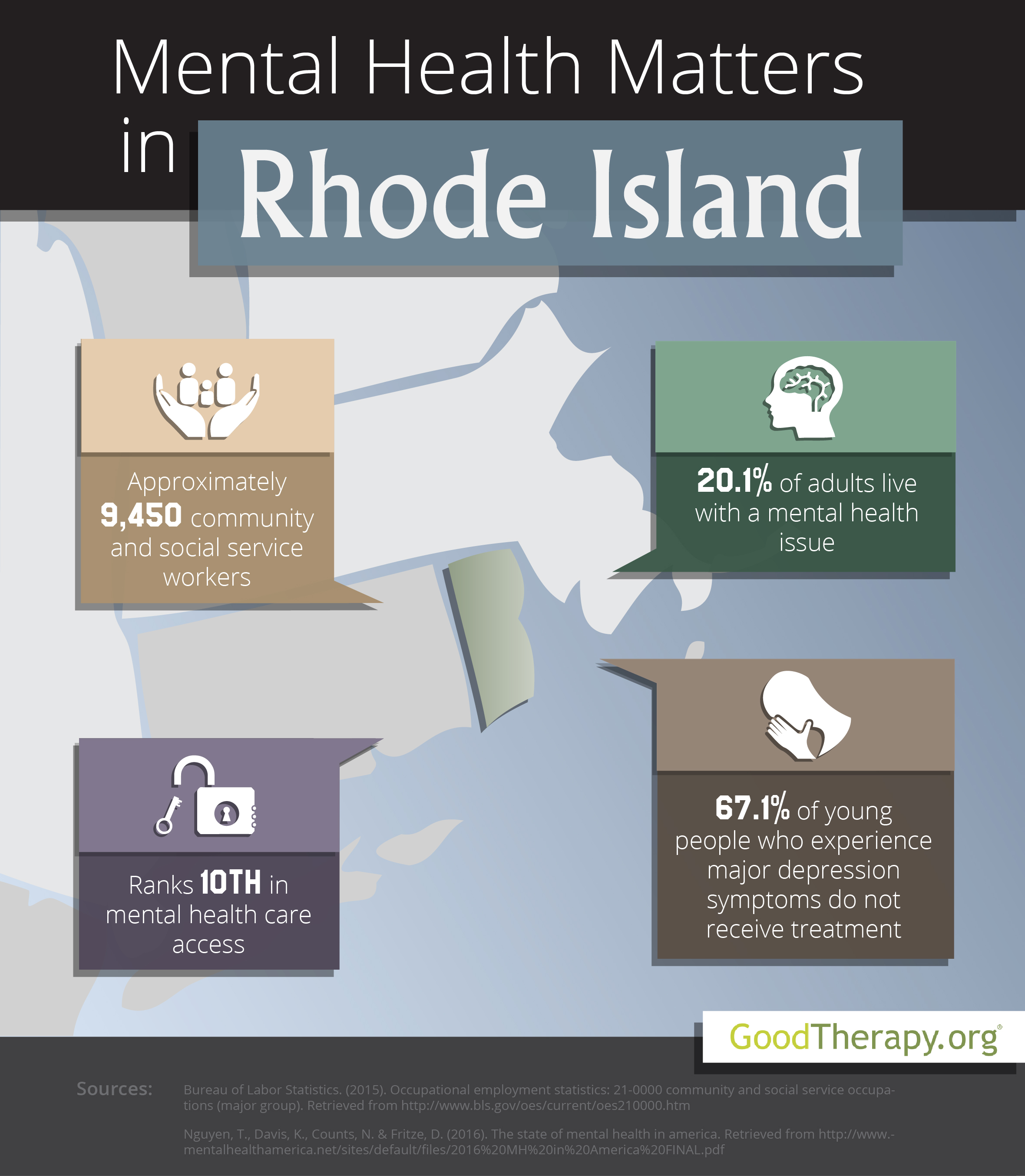 Rhode Island Mental Health Statistics