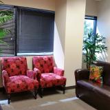 Insightful Minds: One of two private waiting rooms