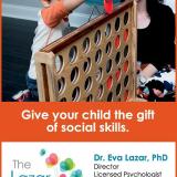 Dr. Eva helps children learn the skills necessary to successfully navigate social interactions.