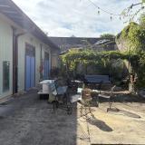 Some Clients Enjoy Meeting Outside in Our Beautiful Courtyard