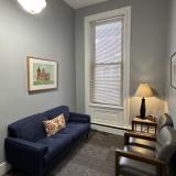 Comfortable private waiting area