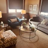 Warm, inviting office space