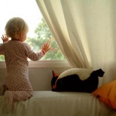 toddler-staring-out-window