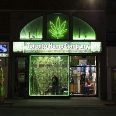 A marijuana and hemp dispensary in Toronto