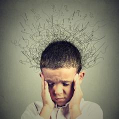 child with stress and anxiety