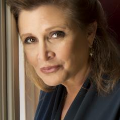 Headshot of Late Actor Carrie Fisher