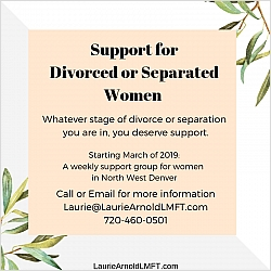 Divorce & Separation Support Group for Women