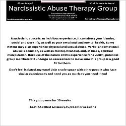Narcissistic Abuse Therapy Group